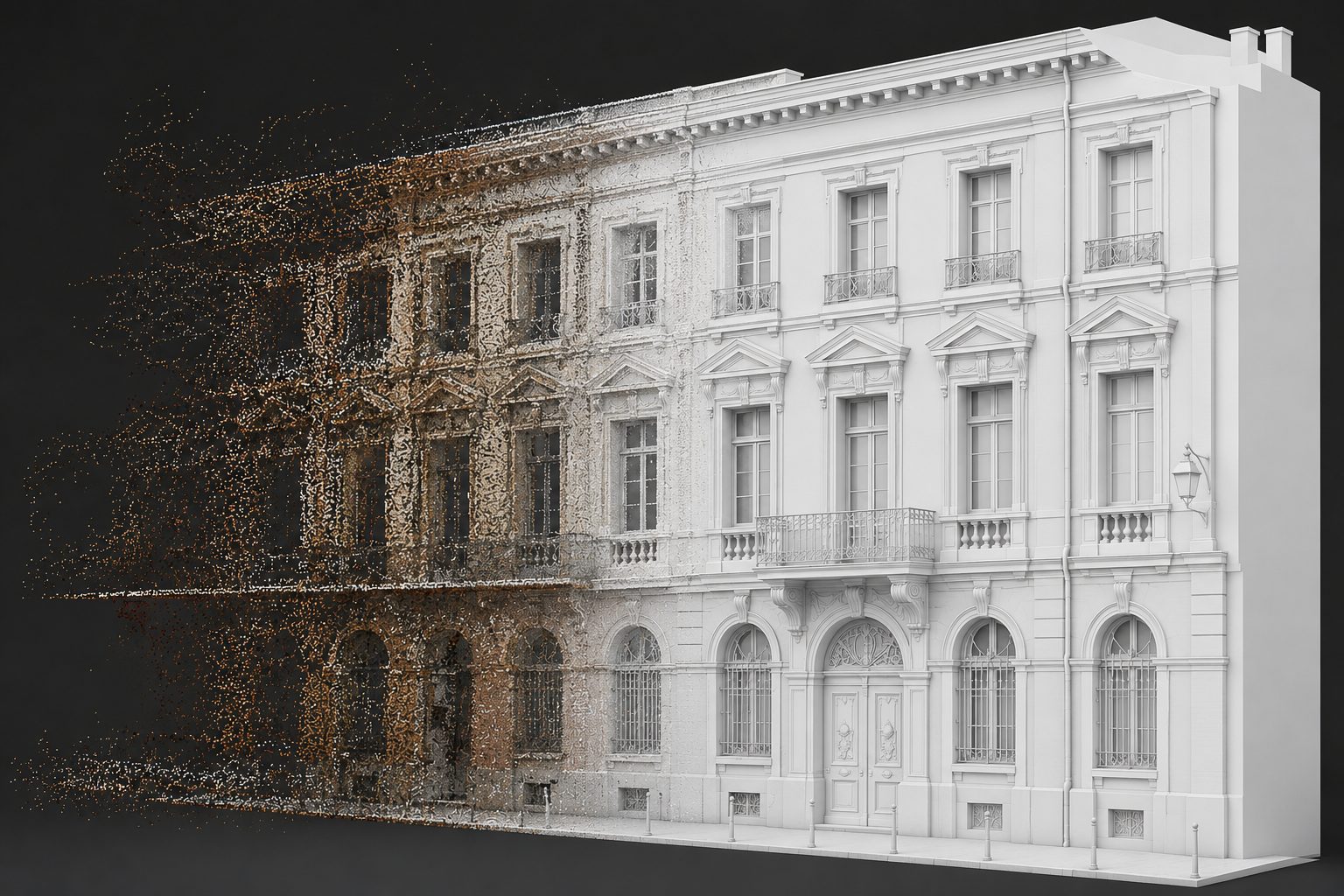 Comparatif nuage et maquette